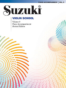 Illustration de SUZUKI Violin School (nouvelle édition) - Accompagnement piano du Vol. 9