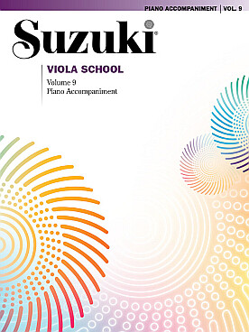 Illustration de SUZUKI Viola School - Vol. 9 accompagnement de piano
