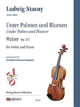 Illustration de Unter Palmen und Blumen (sous les palmiers et les fleurs), Valse op. 157