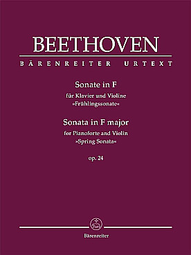 Illustration de Sonata en fa M op. 24 Frühlingssonate
