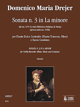 Illustration drejer sonata n. 3 in la minore dal ms. 