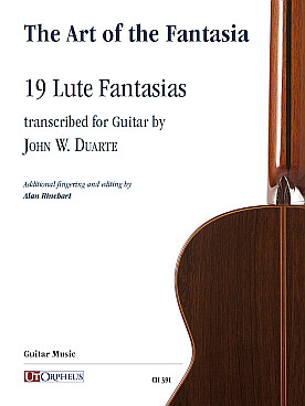 Illustration de L'ARTE DELLA FANTASIA : 19 Fantasie tr. pour guitare par Duarte