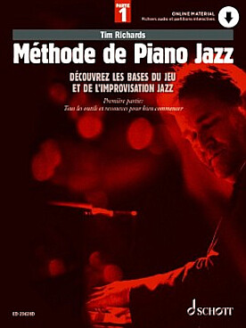 Illustration de Méthode de Piano jazz : découvrez les bases du jeu et de l'improvisation jazz - Vol. 1 : tous les outils pour bien commencer