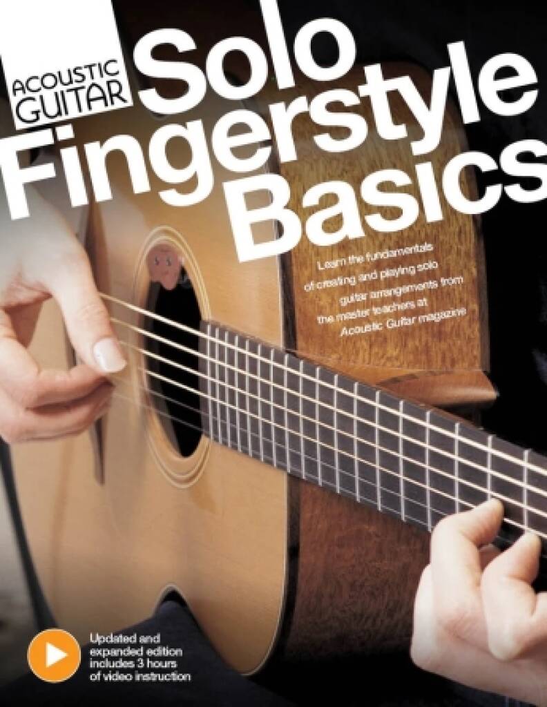 Illustration de SOLO FINGERSTYLE BASICS - avec audio et vidéo en ligne   