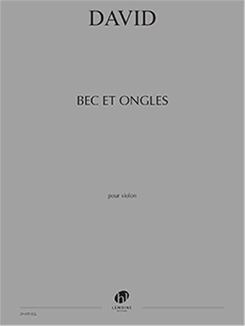 Illustration david bec et ongles